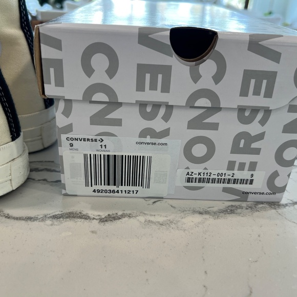 Comme de Garçons PLAY Converse Hi Tops M9/W11 - Picture 8 of 16